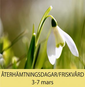 Återhämtningsdagar mars 2021