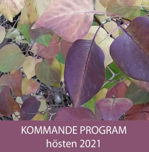 Kommande program höst2021