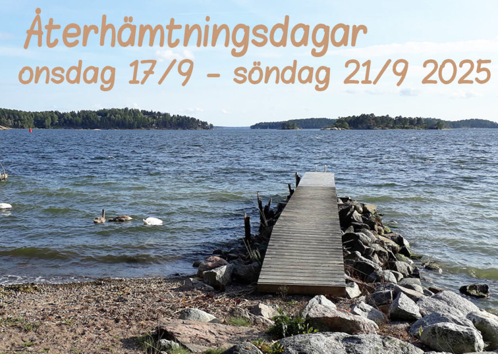 Återhämtningsdagar sept 2025
